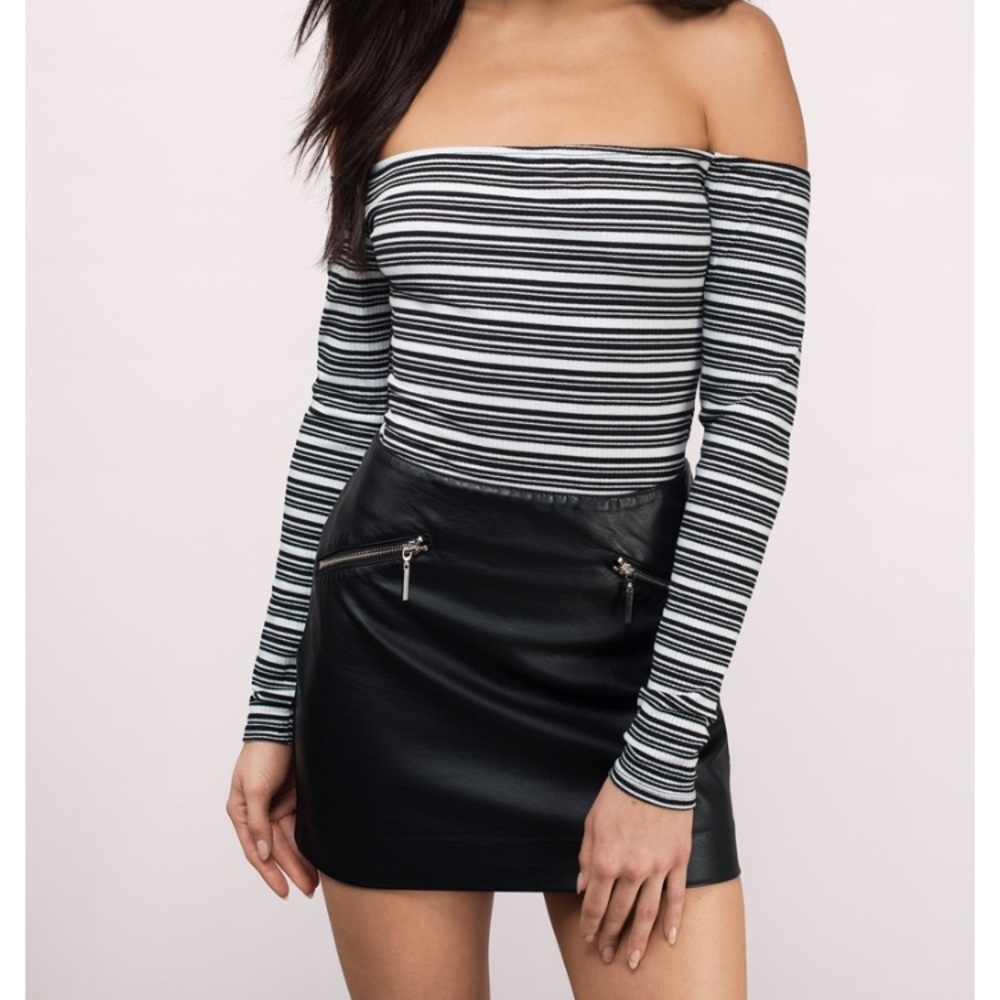 Off the shoulder bodysuit